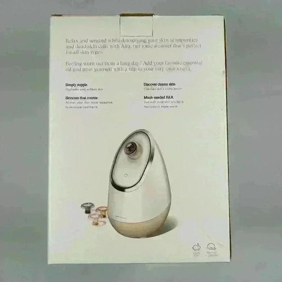 NWT VANITY PLANET Aira Ionic Facial Steamer Beauty Award Winner Skincare - Picture 4 of 12